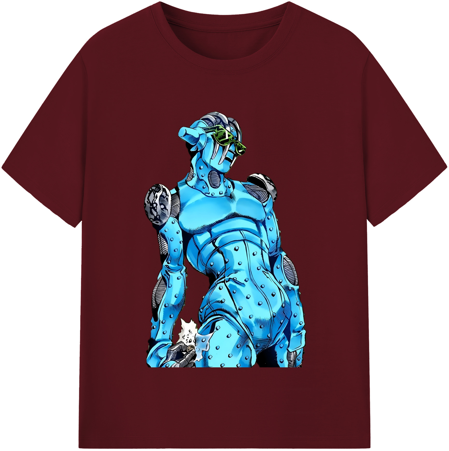 （画像用） ジョジョの奇妙な冒険 JoJo's Bizarre Adventure 綿100％半袖Tシャツ（フロントプリント）